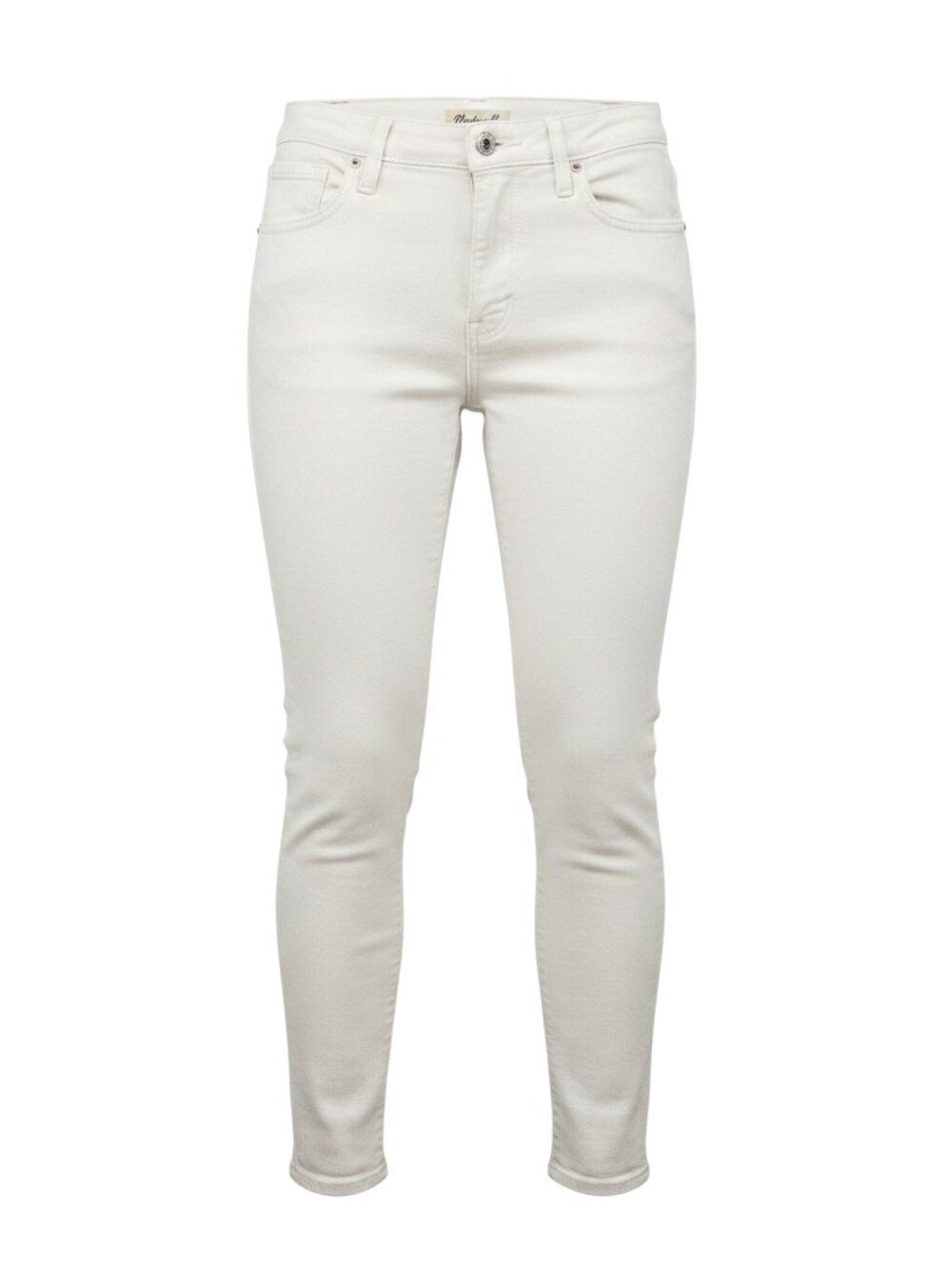 Madewell High Riser Skinny Jeans White Size 27 EUC